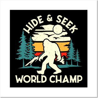 Bigfoot Hide and Seek World Champ Posters and Art